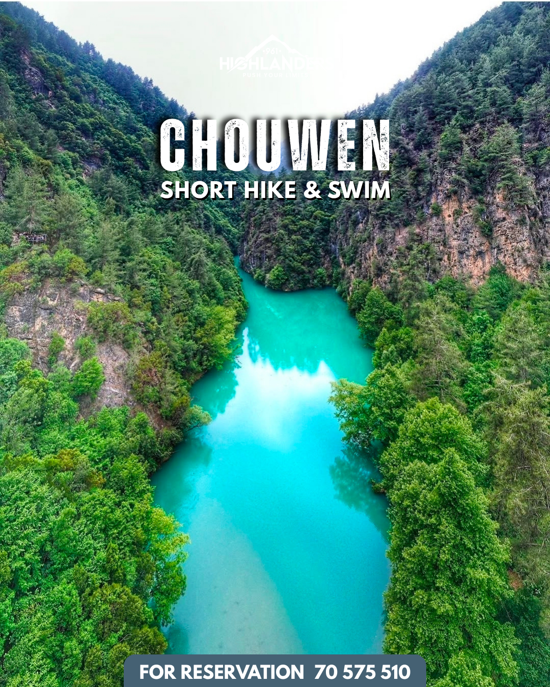 Chouwen - Short Hike & Swim