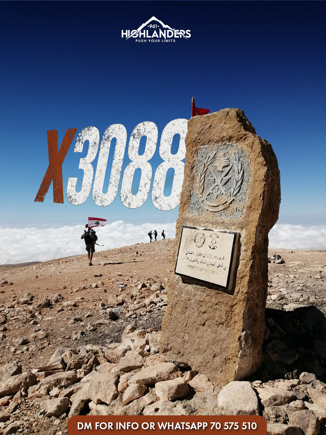 X3088 - BLACK PEAK | Orne El Sawda Summit Expedition