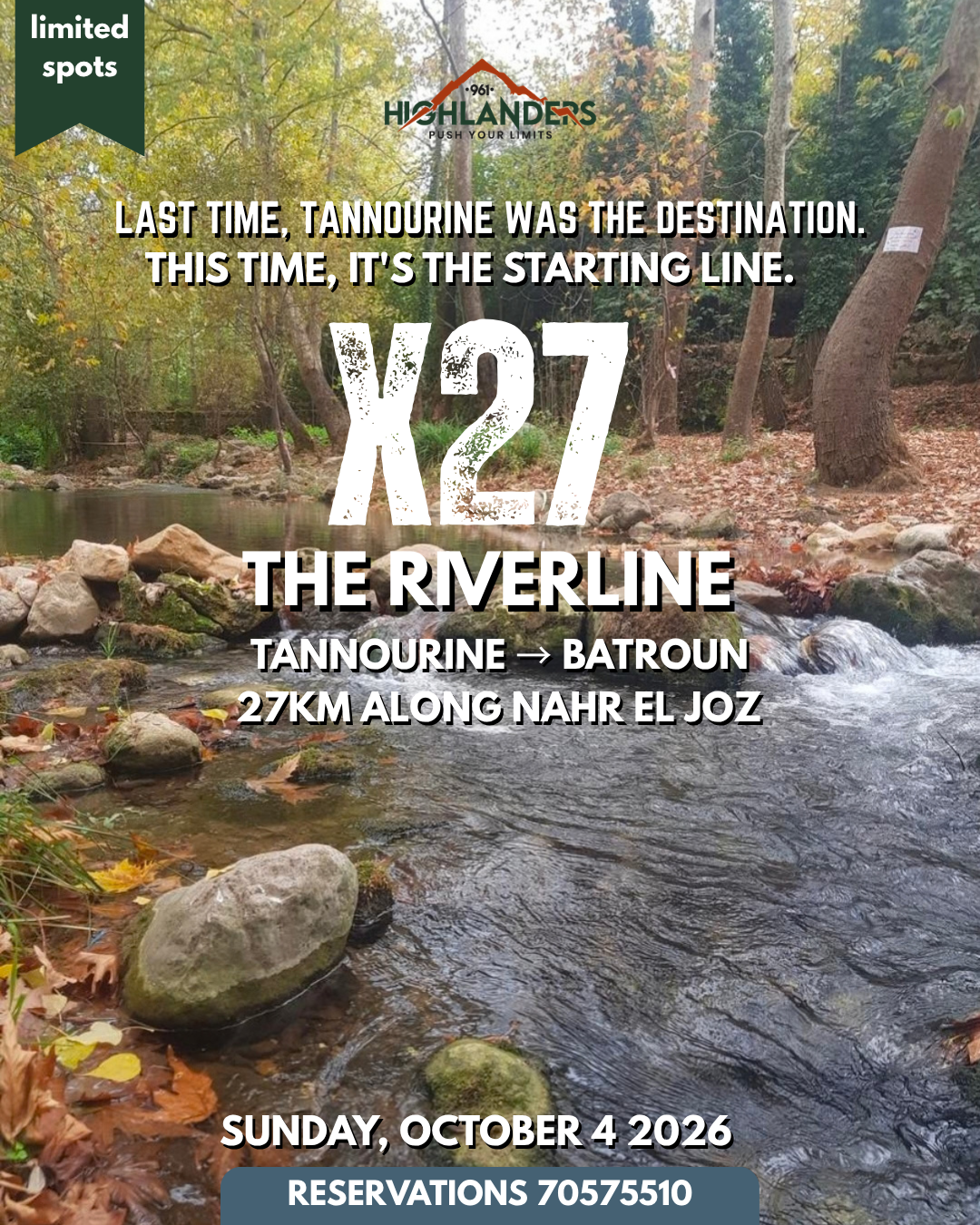X27 Tannourine - Batroun
