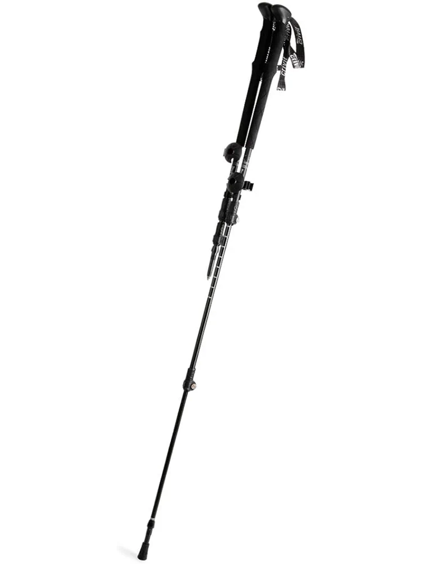 Crivit Aluminium Trekking Poles Telescopic Function Extremely Light and Stable + Accessories