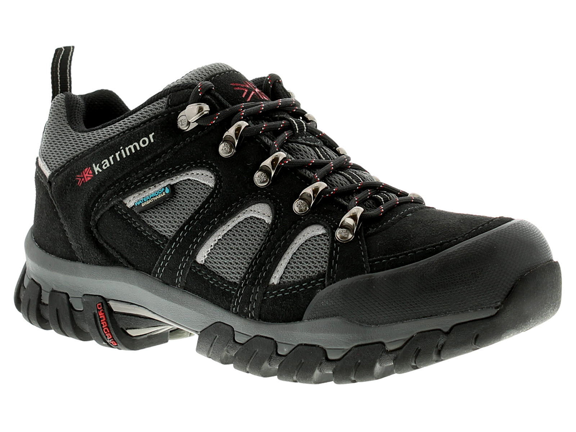 Karrimor Bodmin 6 Low Men's Waterproof Hiking Shoes - Black